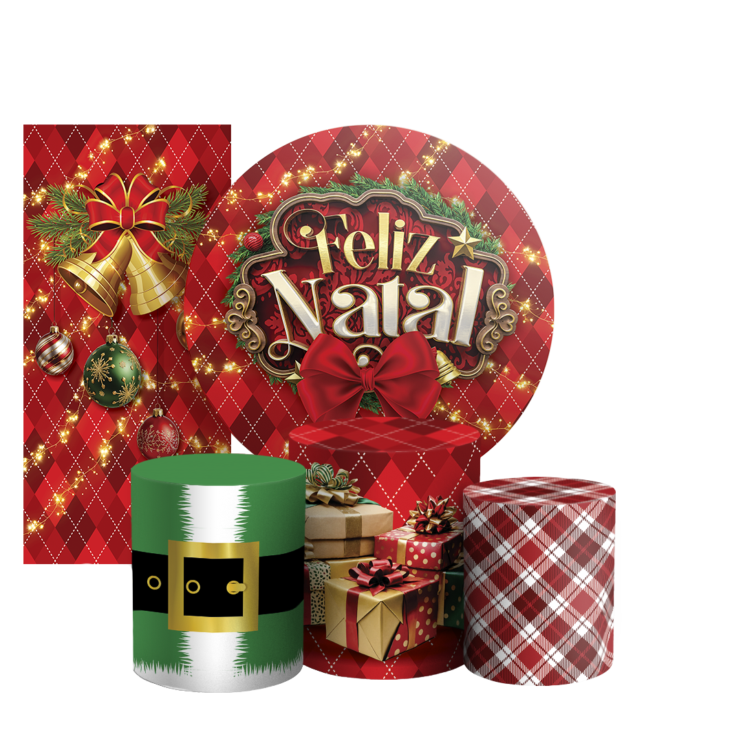 Arte Digital Painel de Festa - Natal 805760