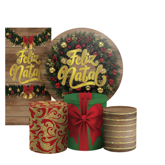 Arte Digital Painel de Festa - Natal 805761