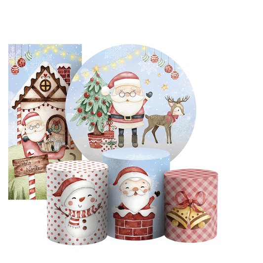 Arte Digital Painel de Festa - Natal 805762