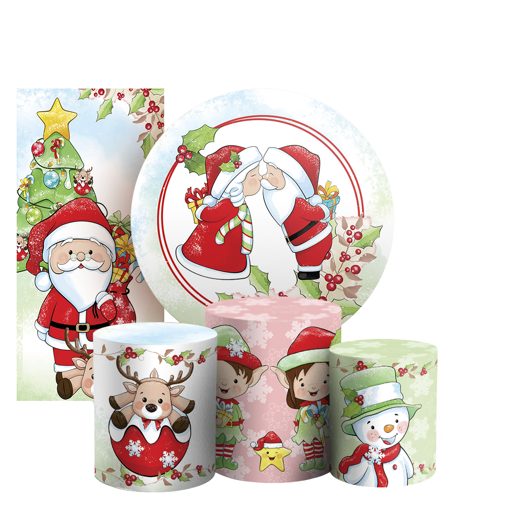 Arte Digital Painel de Festa - Natal 805763