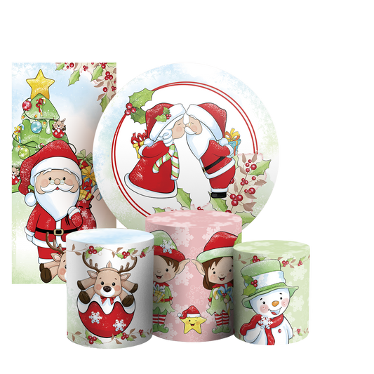 Arte Digital Painel de Festa - Natal 805763