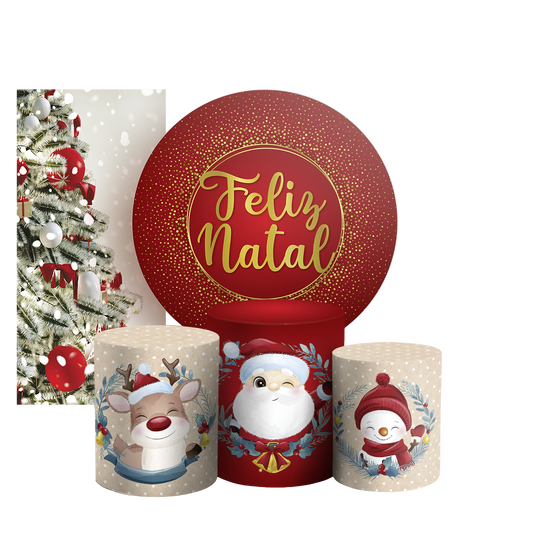 Arte Digital Painel de Festa - Natal 805764