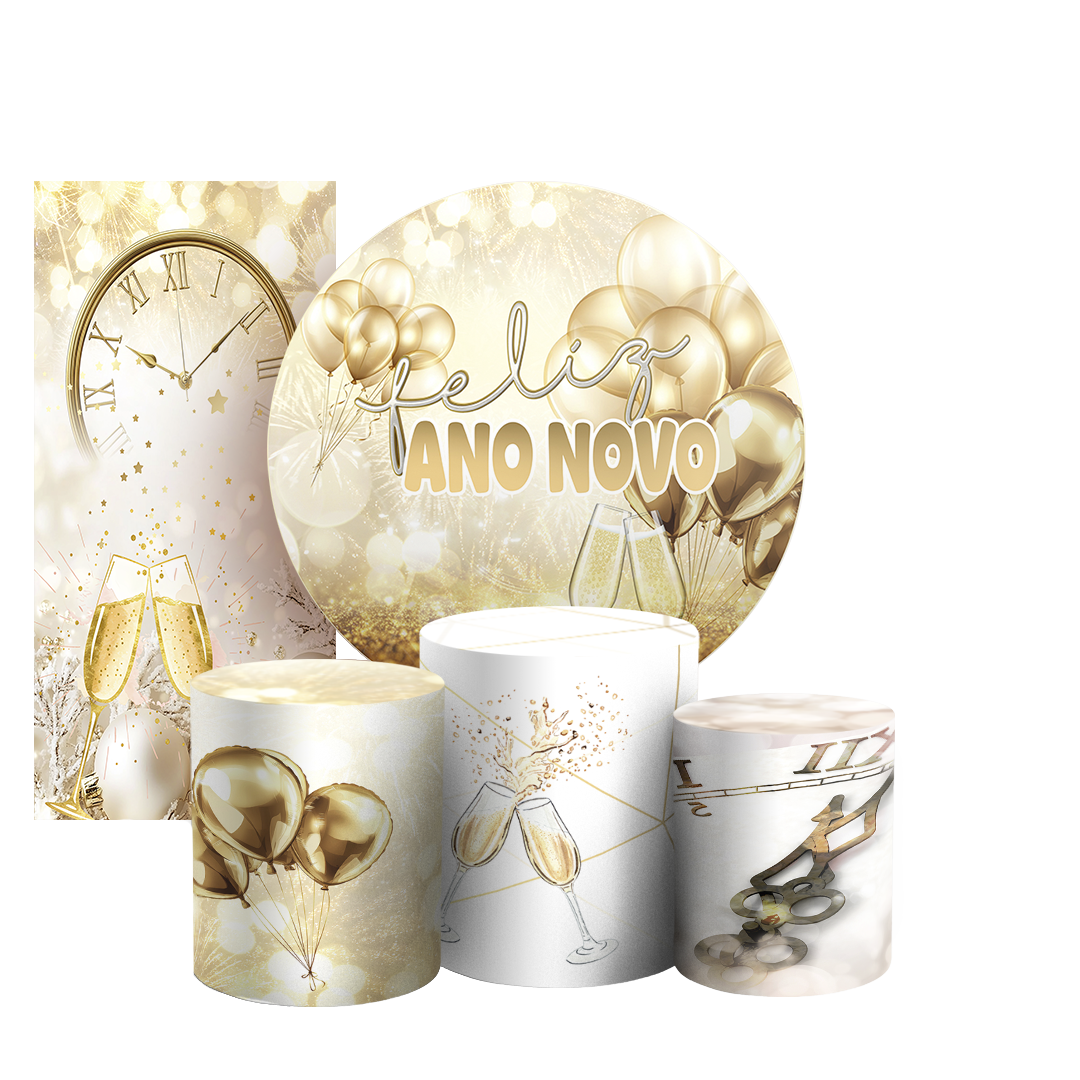 Arte Digital Painel de Festa - Ano Novo 805792