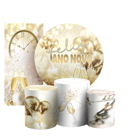 Arte Digital Painel de Festa - Ano Novo 805792