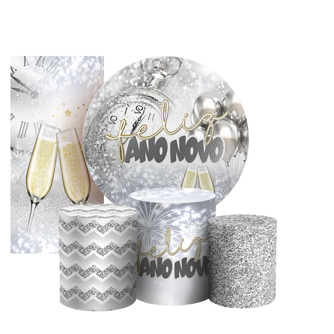 Arte Digital Painel de Festa - Ano Novo 805793