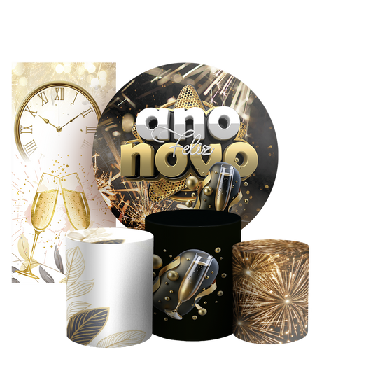 Arte Digital Painel de Festa - Ano Novo 805794