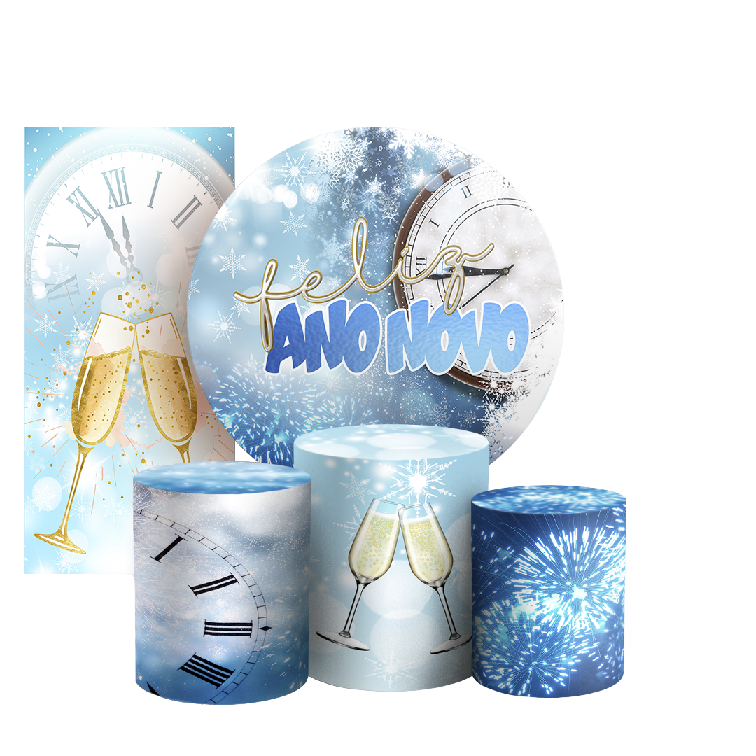 Arte Digital Painel de Festa - Ano Novo 805795