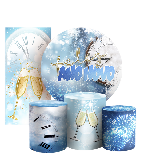 Arte Digital Painel de Festa - Ano Novo 805795