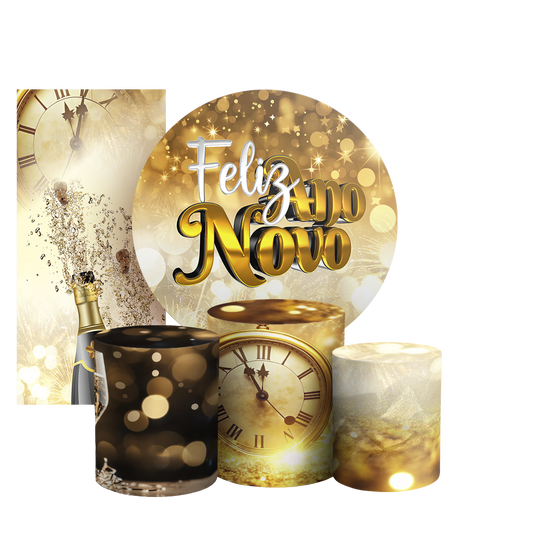 Arte Digital Painel de Festa - Ano Novo 805797