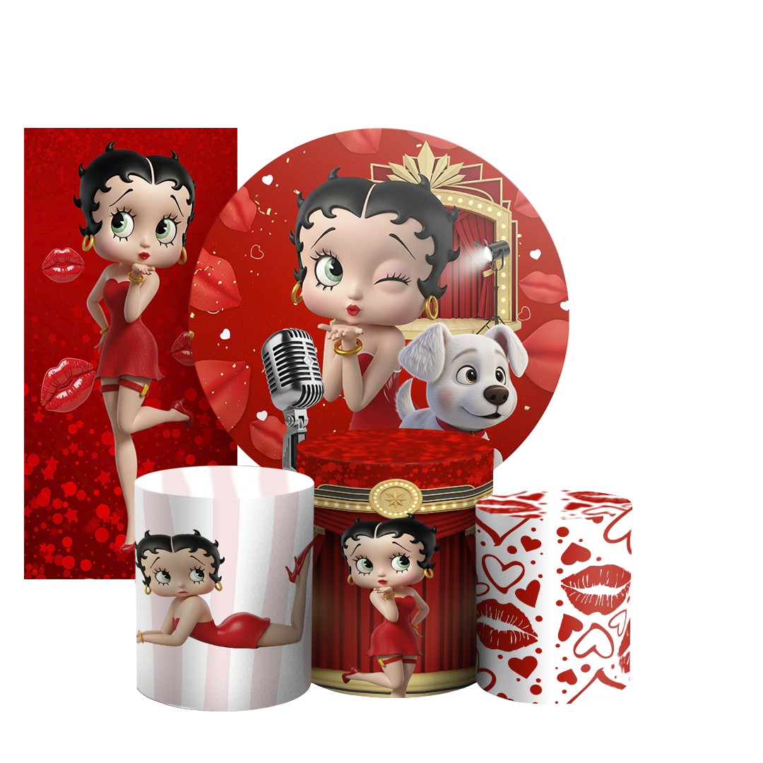 Arte Digital Painel de Festa - Betty Potter 805799