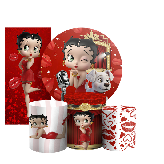 Arte Digital Painel de Festa - Betty Potter 805799