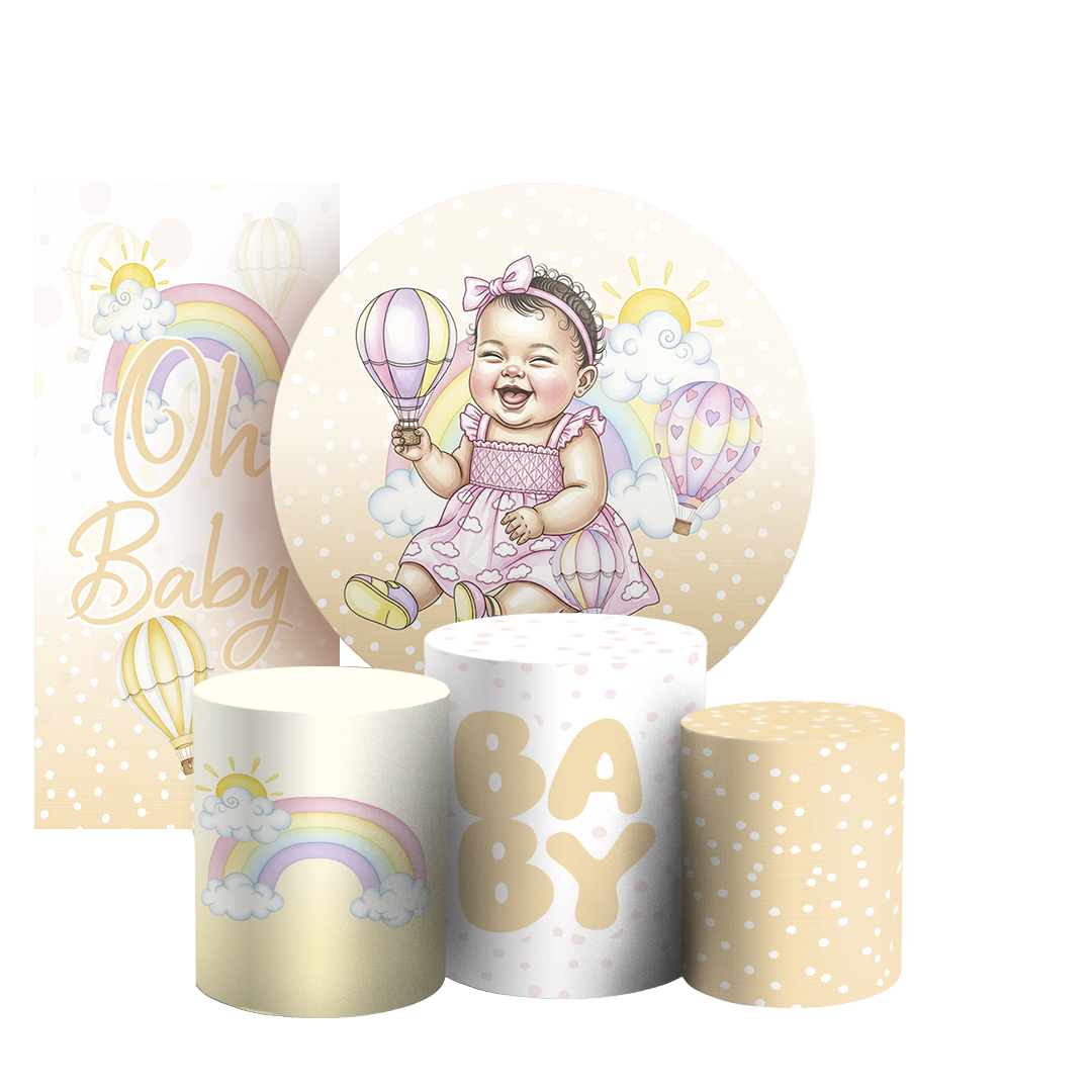 Arte Digital Painel de Festa - Criança Baby 805803