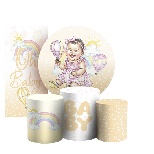 Arte Digital Painel de Festa - Criança Baby 805803