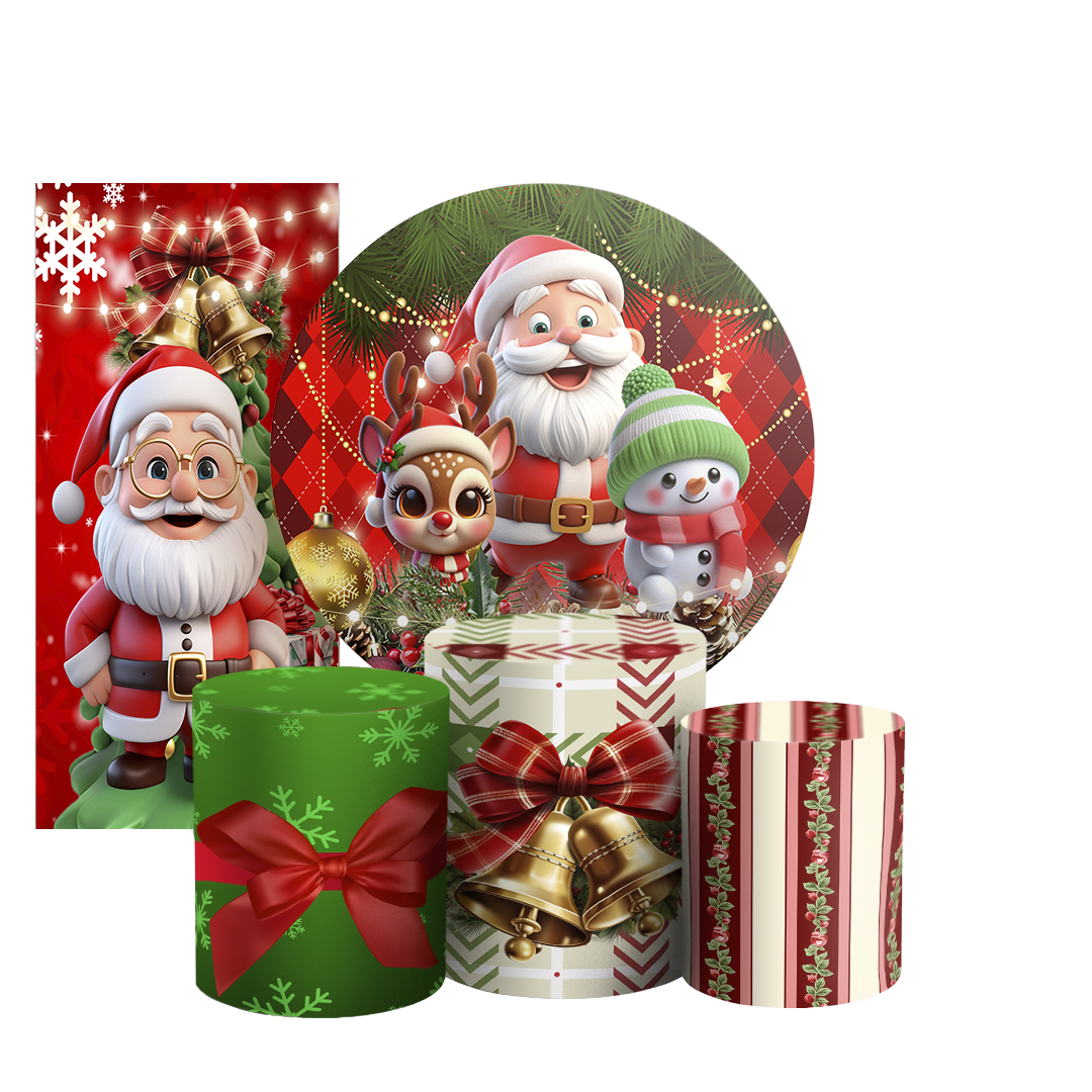 Arte Digital Painel de Festa - Natal 805808