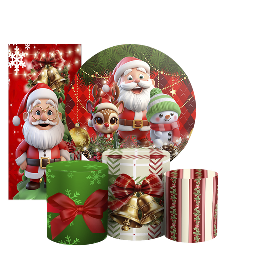 Arte Digital Painel de Festa - Natal 805808