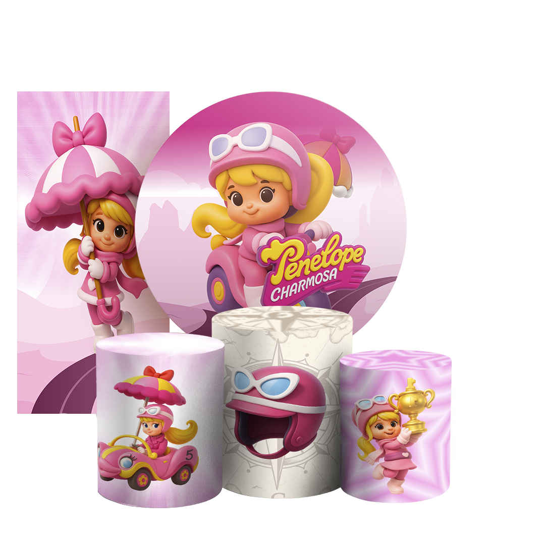 Arte Digital Painel de Festa - Penélope 805810