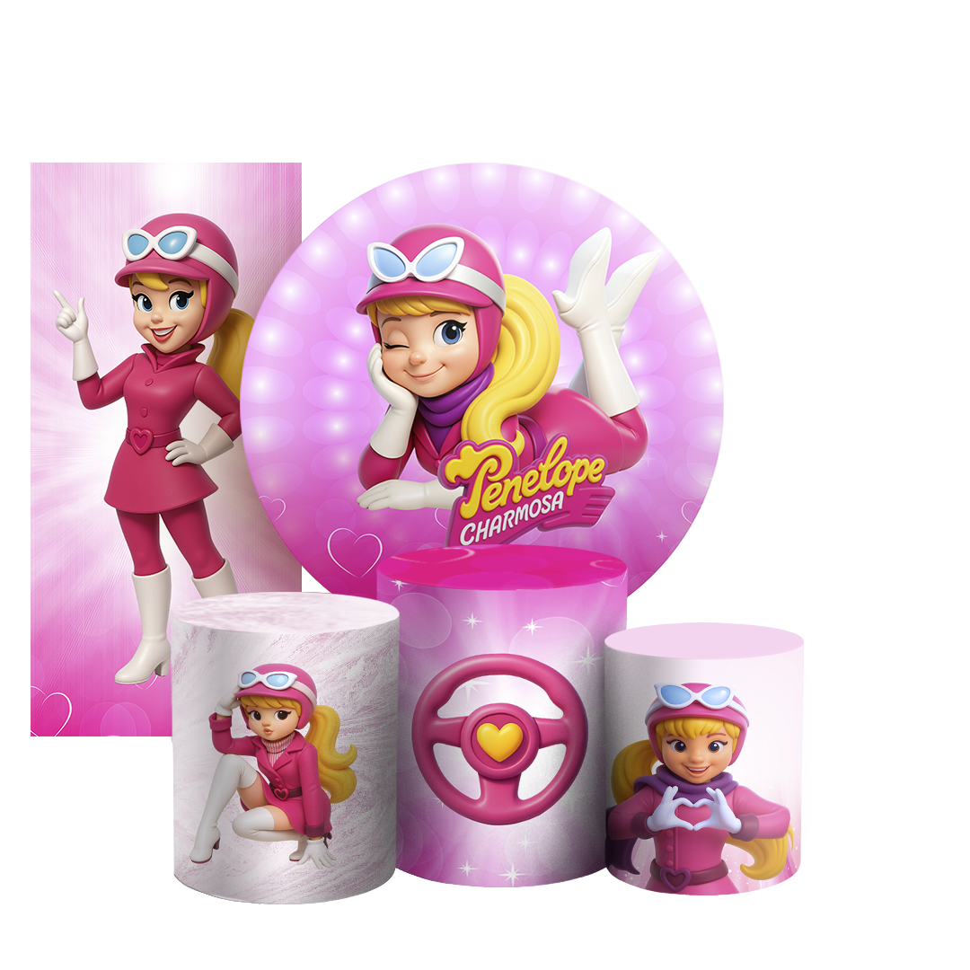 Arte Digital Painel de Festa - Penélope 805811