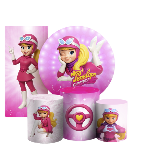 Arte Digital Painel de Festa - Penélope 805811