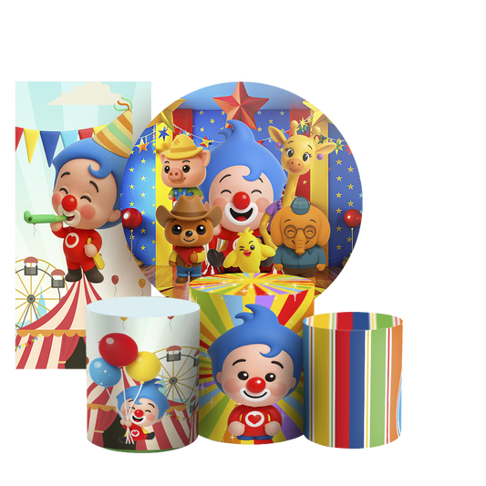 Arte Digital Painel de Festa - Plim Plim 805812