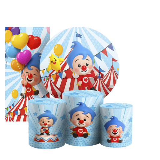 Arte Digital Painel de Festa - Plim Plim 805813