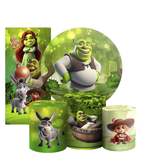 Arte Digital Painel de Festa - Shrek 805818