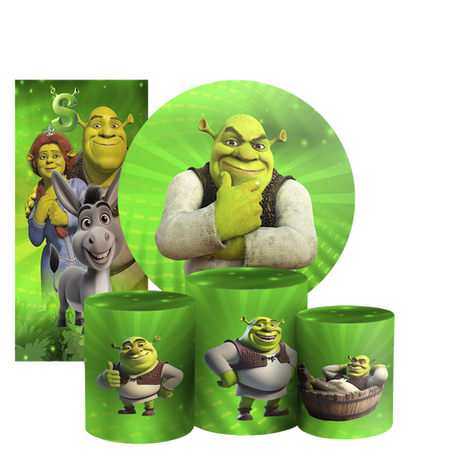 Arte Digital Painel de Festa - Shrek 805819