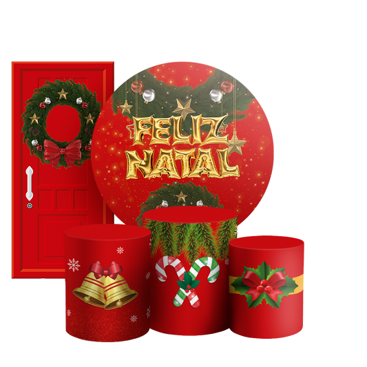 Arte Digital Painel de Festa - Natal 805844