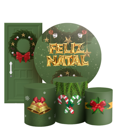 Arte Digital Painel de Festa - Natal 805845