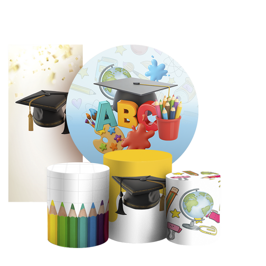 Arte Digital Painel de Festa - Formatura Abc 805853