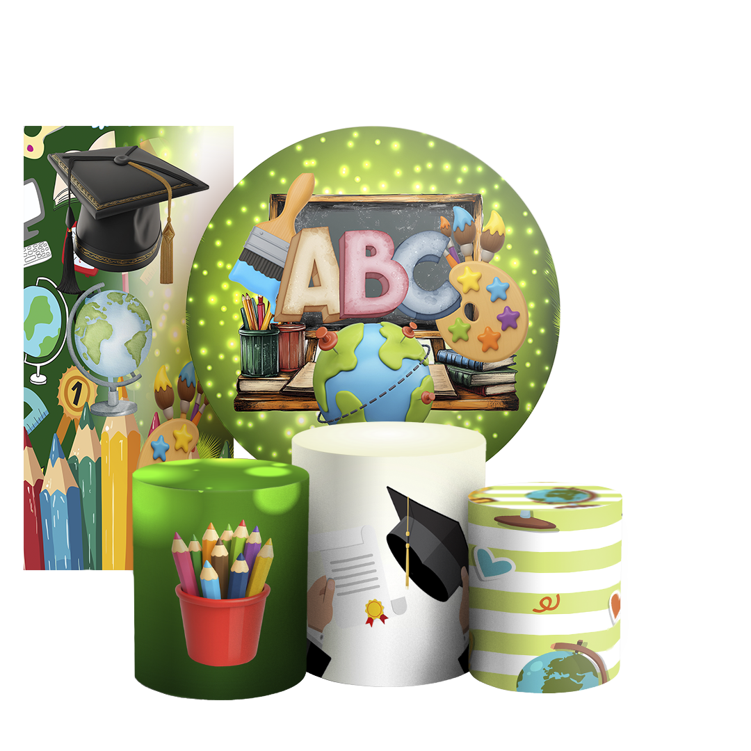 Arte Digital Painel de Festa - Formatura Abc 805854