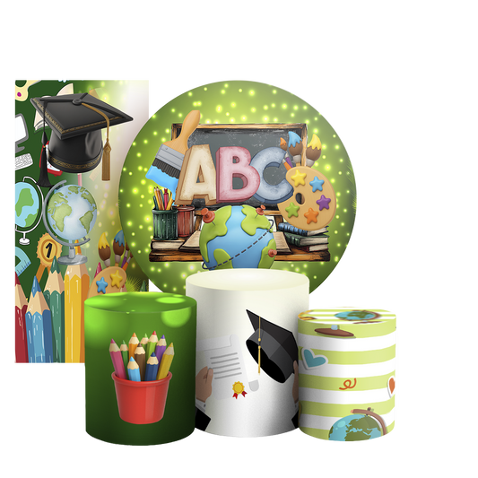 Arte Digital Painel de Festa - Formatura Abc 805854