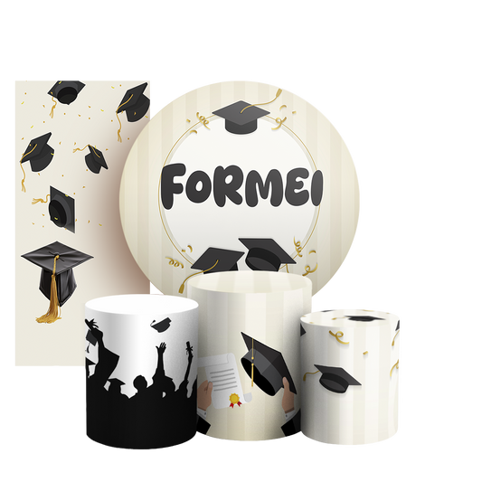 Arte Digital Painel de Festa - Formatura Abc 805855