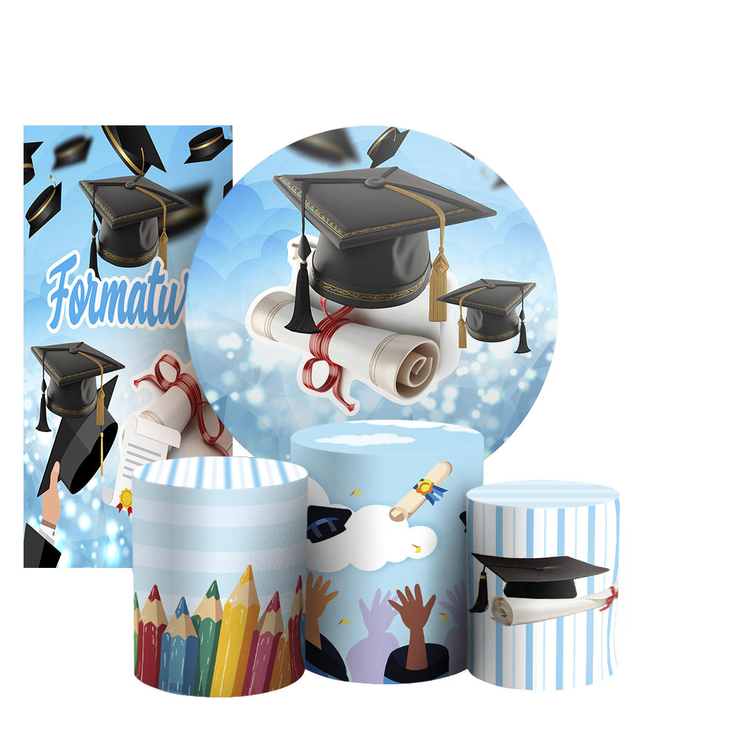 Arte Digital Painel de Festa - Formatura Abc 805857