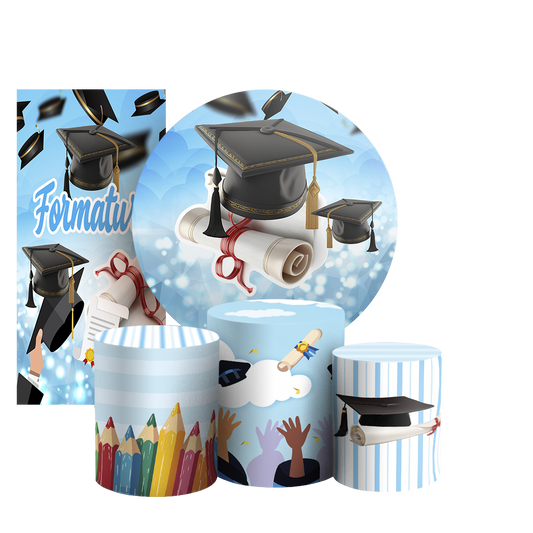 Arte Digital Painel de Festa - Formatura Abc 805857