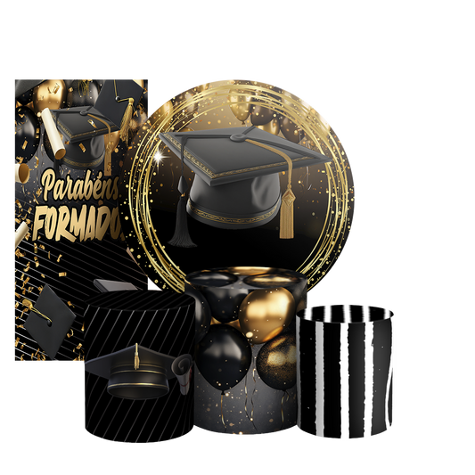 Arte Digital Painel de Festa - Formatura Abc 805858