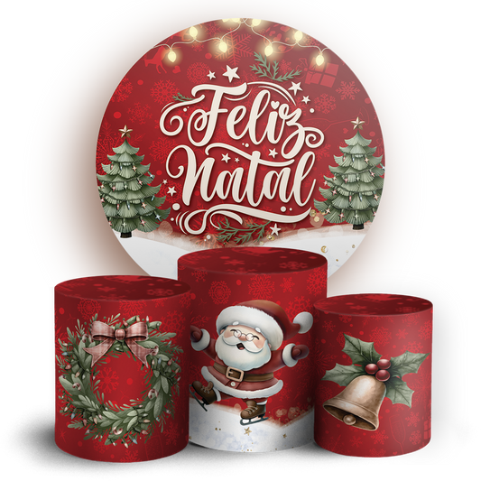 Arte Digital Painel de Festa - Natal 805868