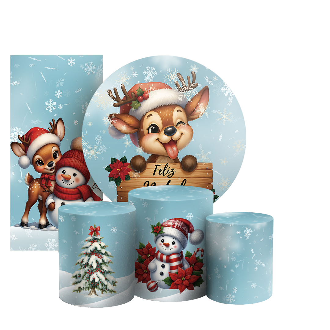 Arte Digital Painel de Festa - Natal 805871