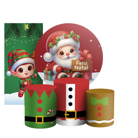 Arte Digital Painel de Festa - Natal 805872