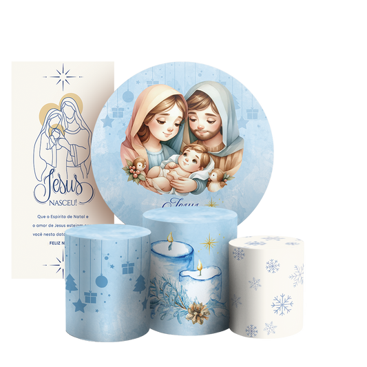 Arte Digital Painel de Festa - Natal 805873