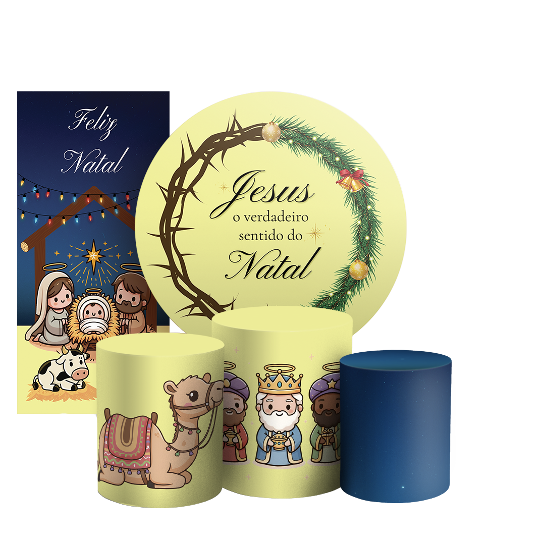 Arte Digital Painel de Festa - Natal 805874