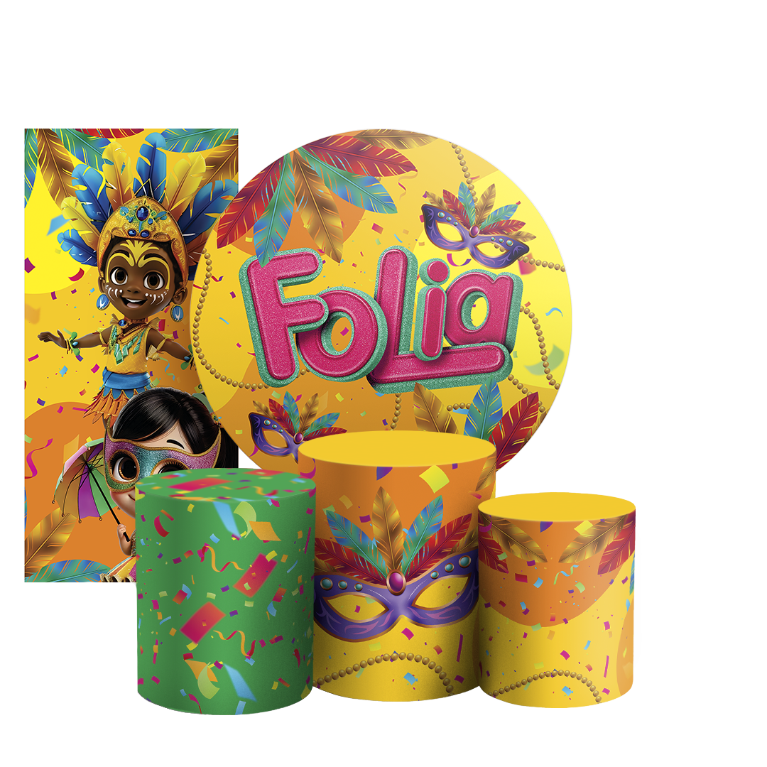 Arte Digital Painel de Festa - Carnaval 805943