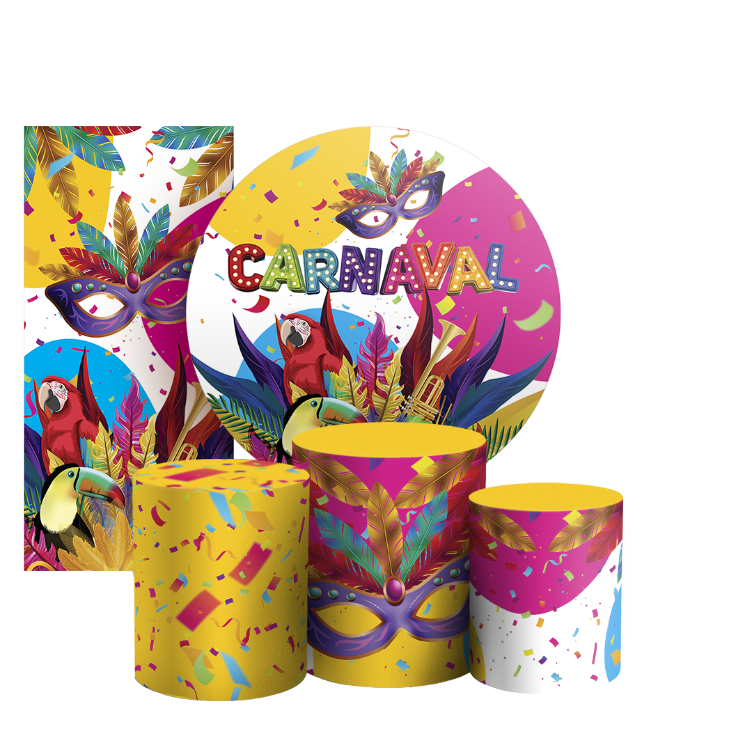 Arte Digital Painel de Festa - Carnaval 805945