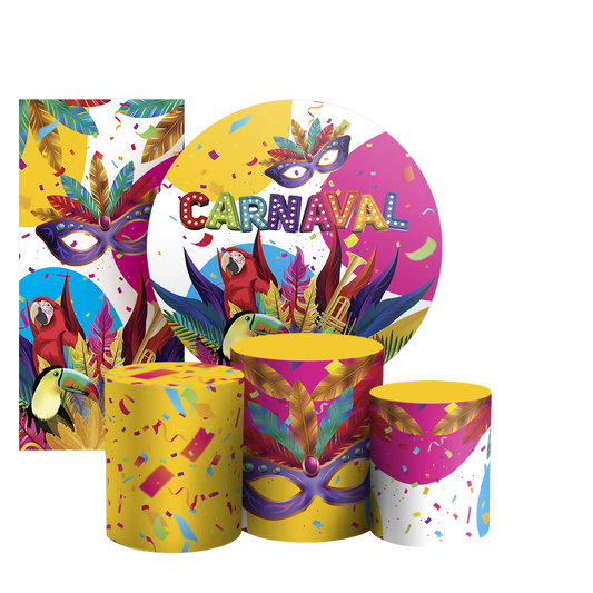 Arte Digital Painel de Festa - Carnaval 805945