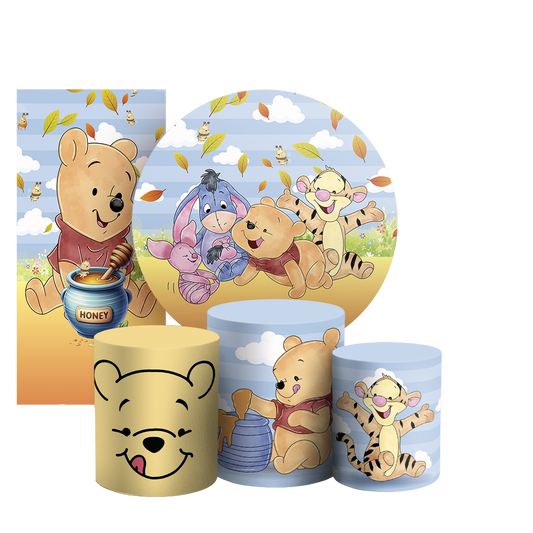Arte Digital Painel de Festa - Ursinho Pooh 805946