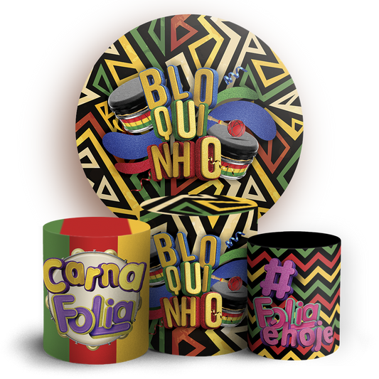 Arte Digital Painel de Festa - Carnaval 805948