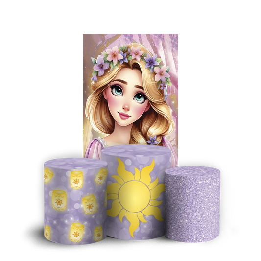 Arte Digital Painel de Festa - Enrolados 805949