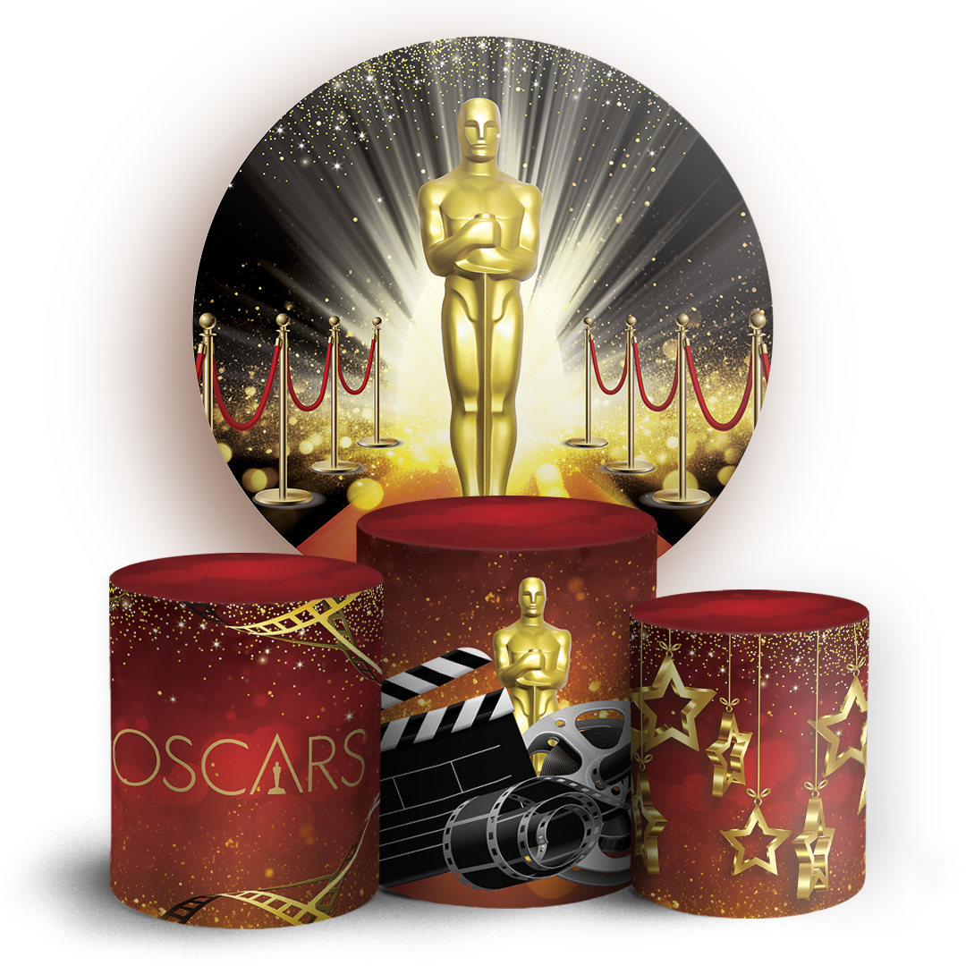 Arte Digital Painel de Festa - Oscar 805951