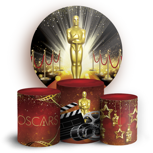 Arte Digital Painel de Festa - Oscar 805951