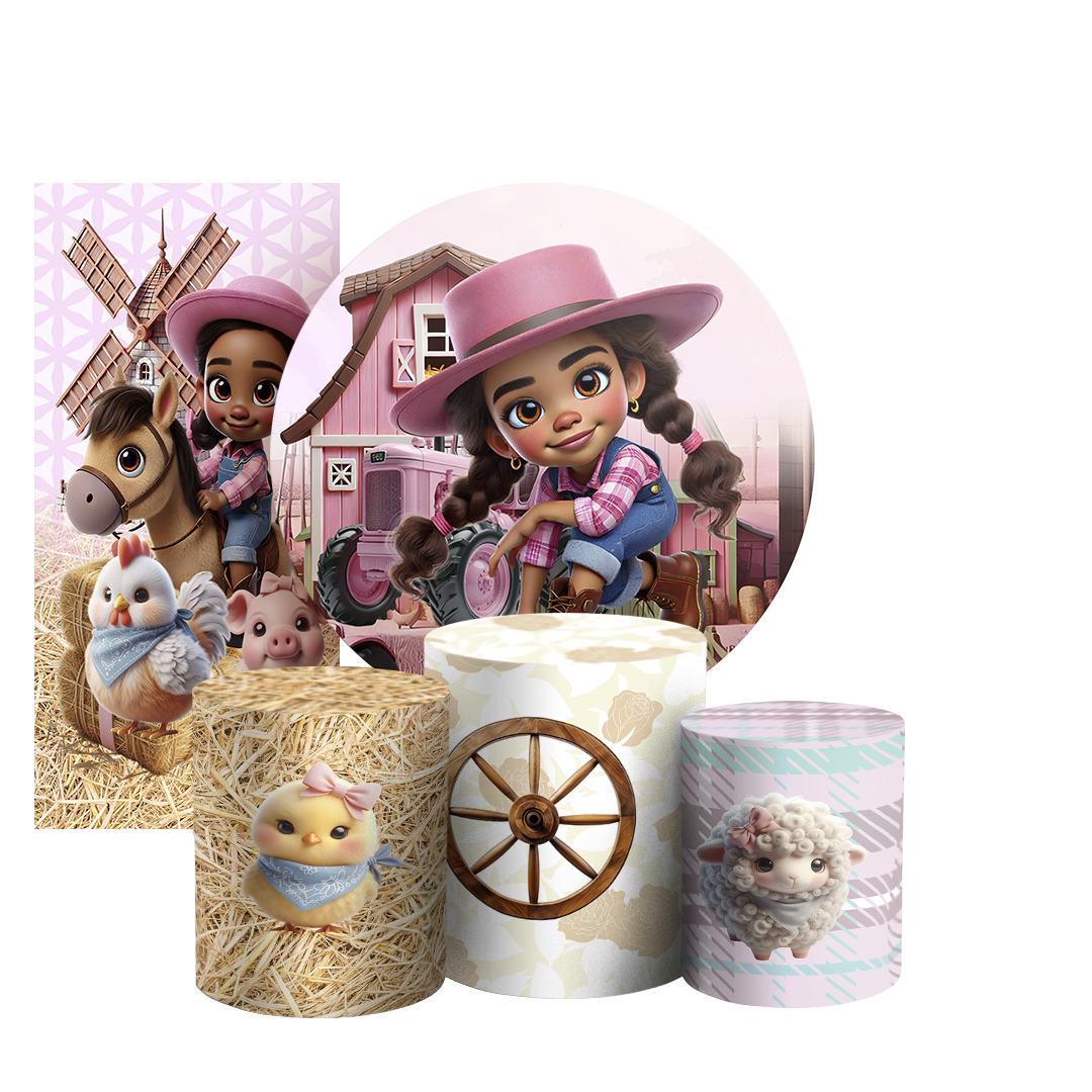 Arte Digital Painel de Festa - Fazendinha 805957