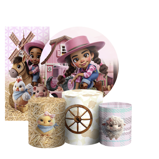 Arte Digital Painel de Festa - Fazendinha 805957